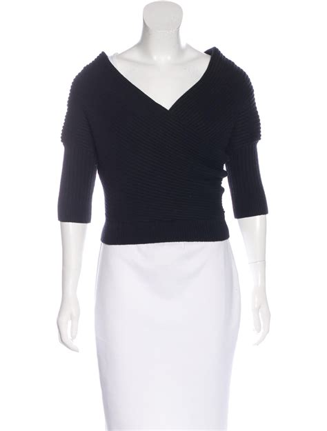 dior cropped sweater|designer sweaters for women.